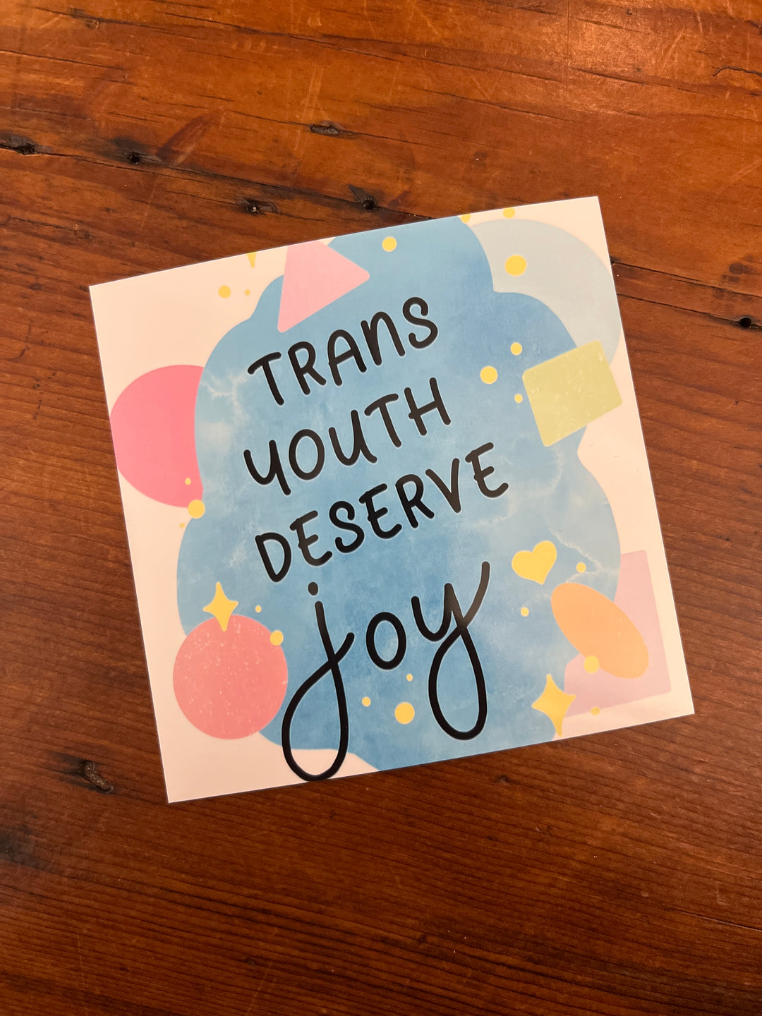 Trans youth print