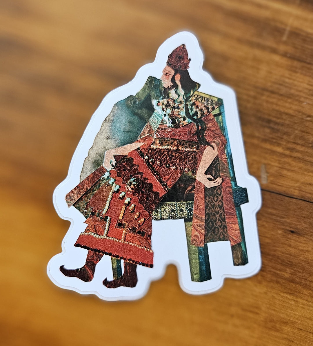 King Sticker