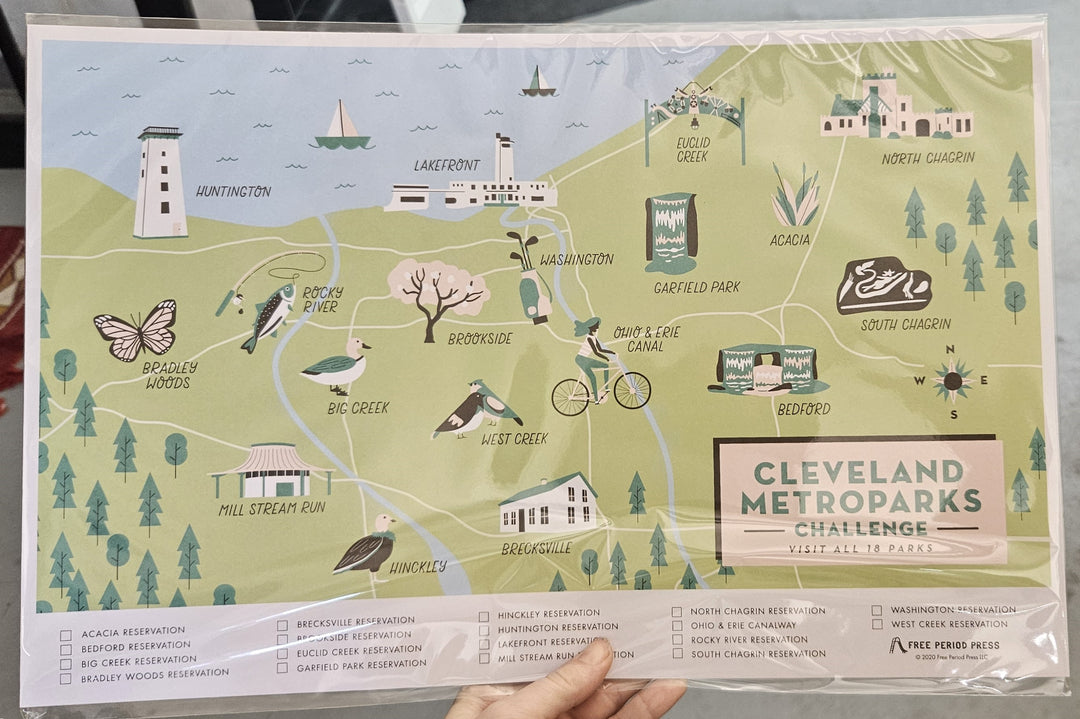 Cleveland Metroparks Map