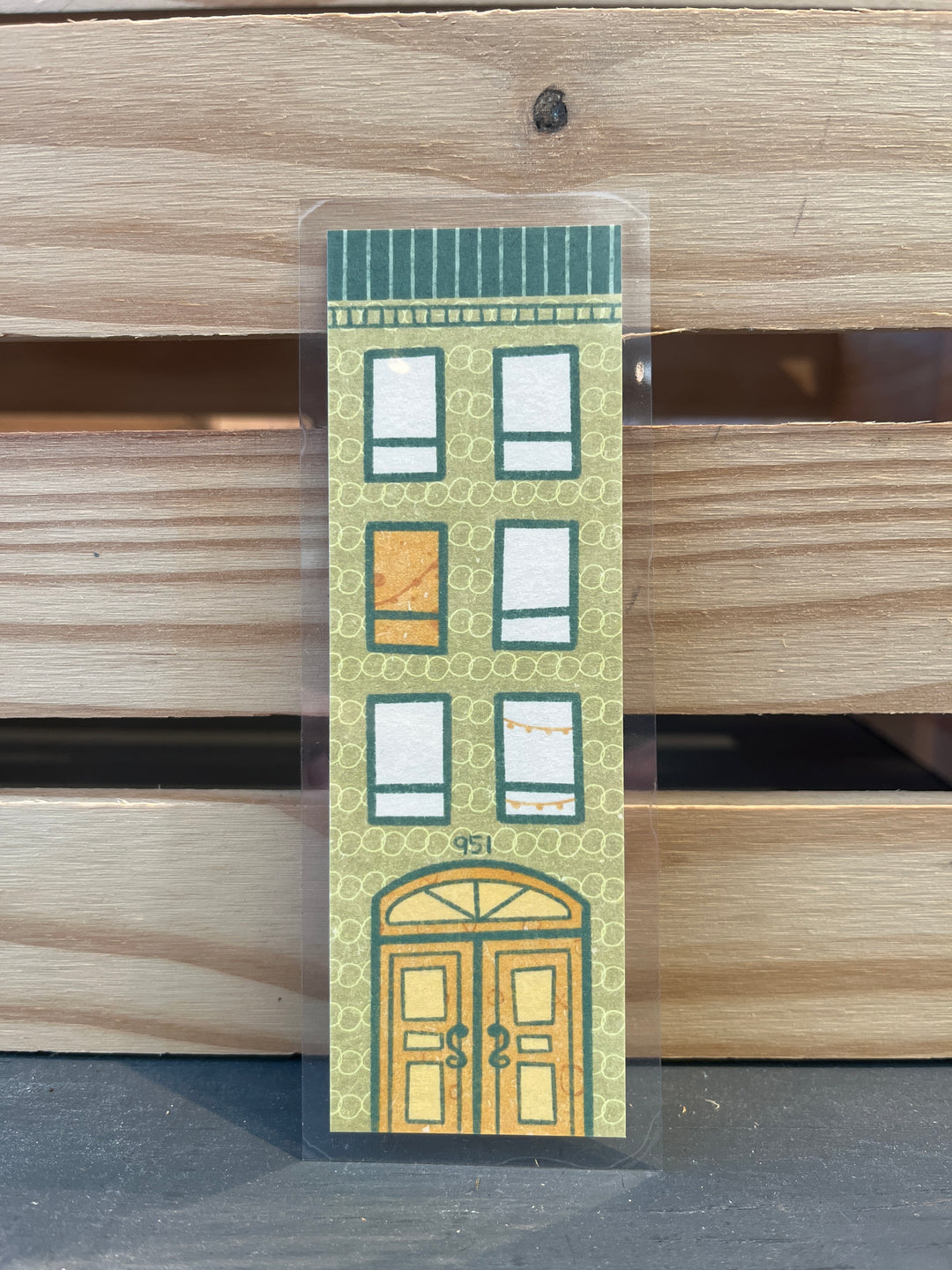 Green House Bookmark