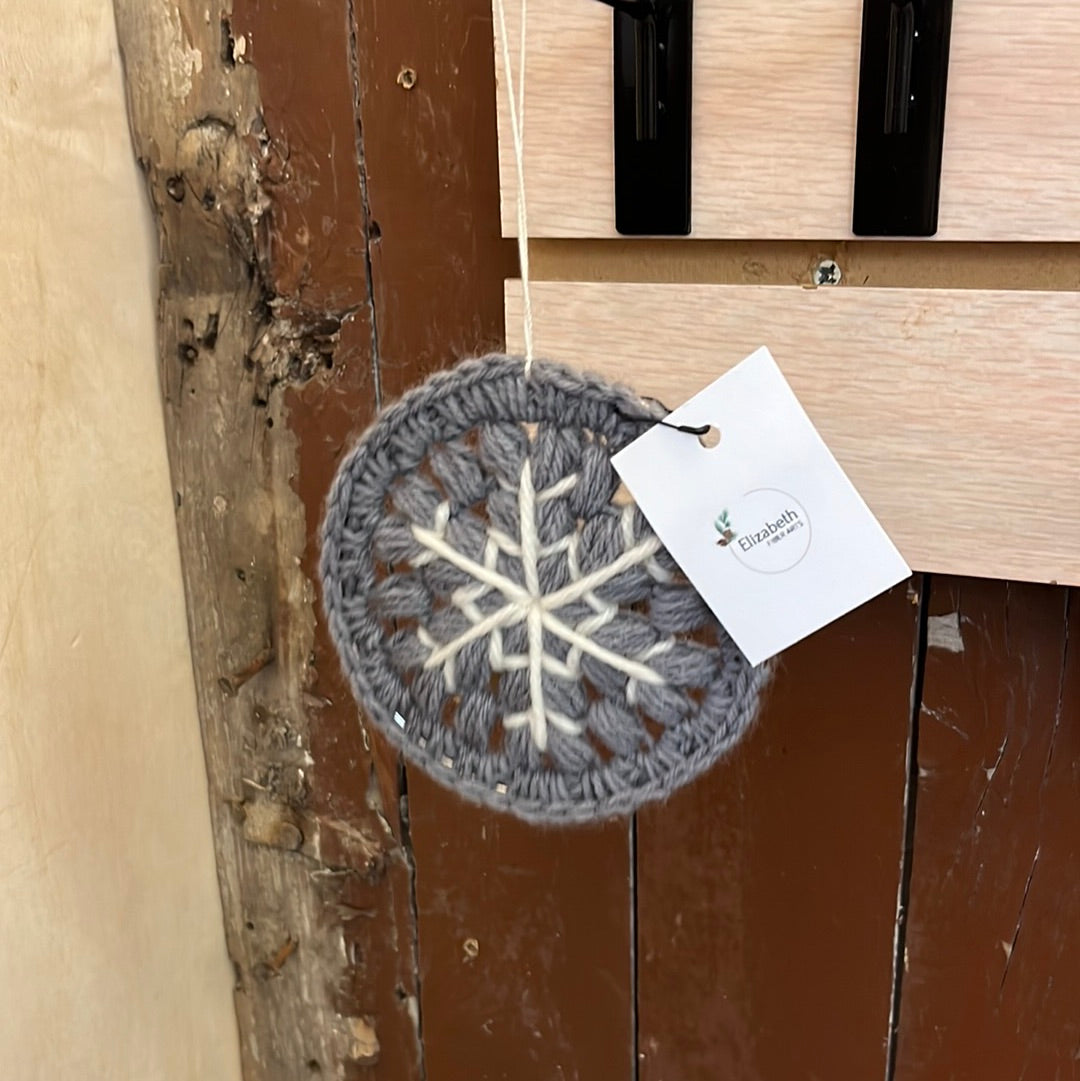 SNOWFLAKE ORNAMENT