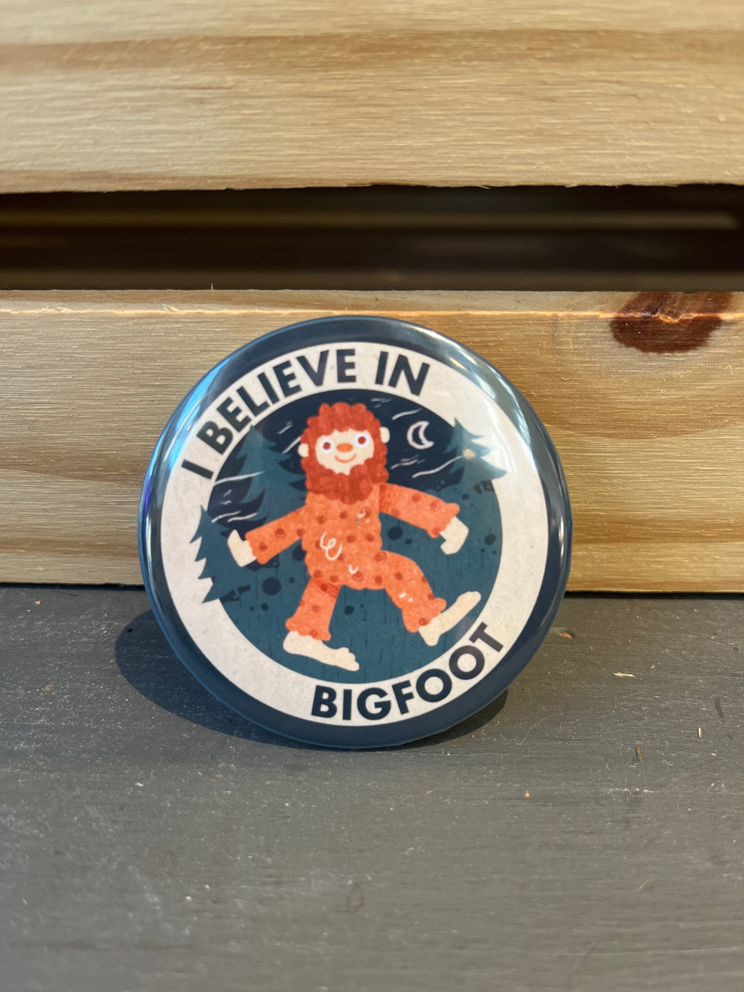 Bigfoot Button