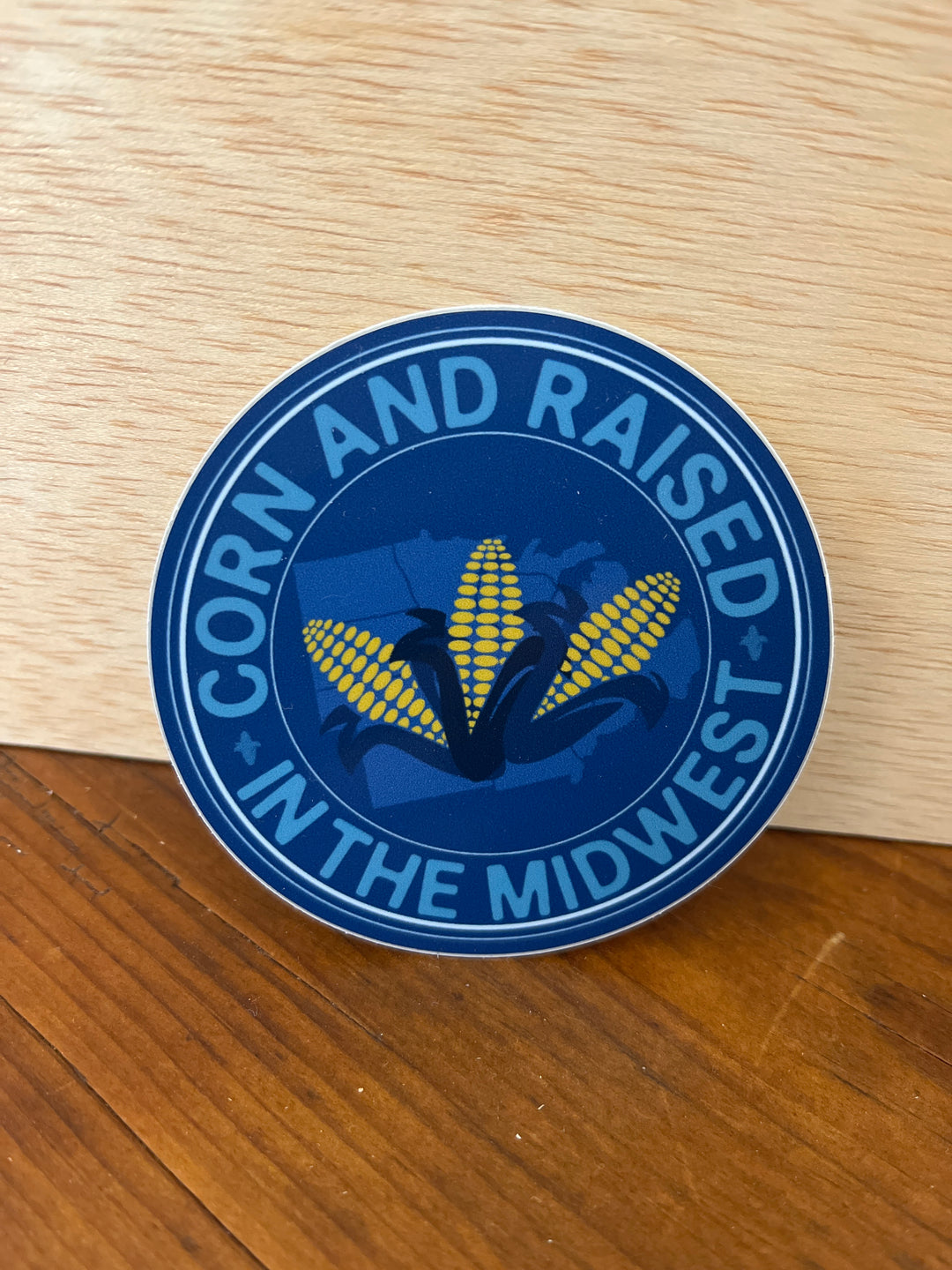 Corn and Raised Sticker