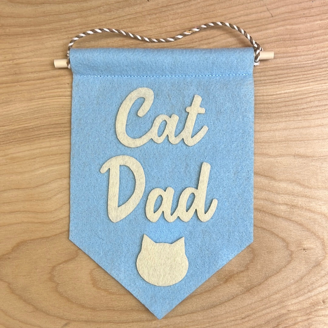 CAT DAD SIGN