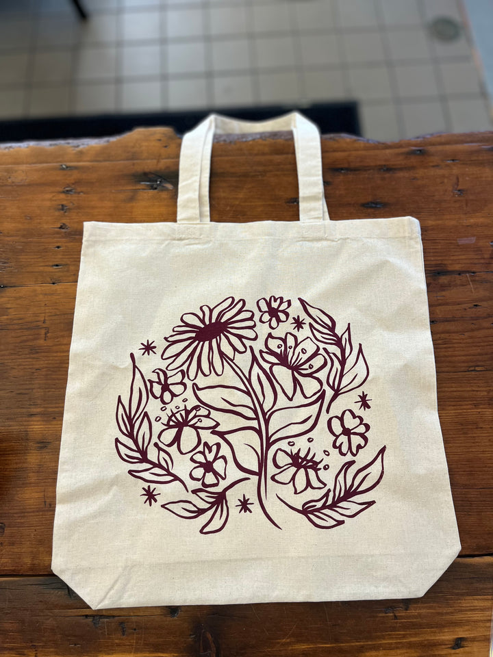 Floral Tote