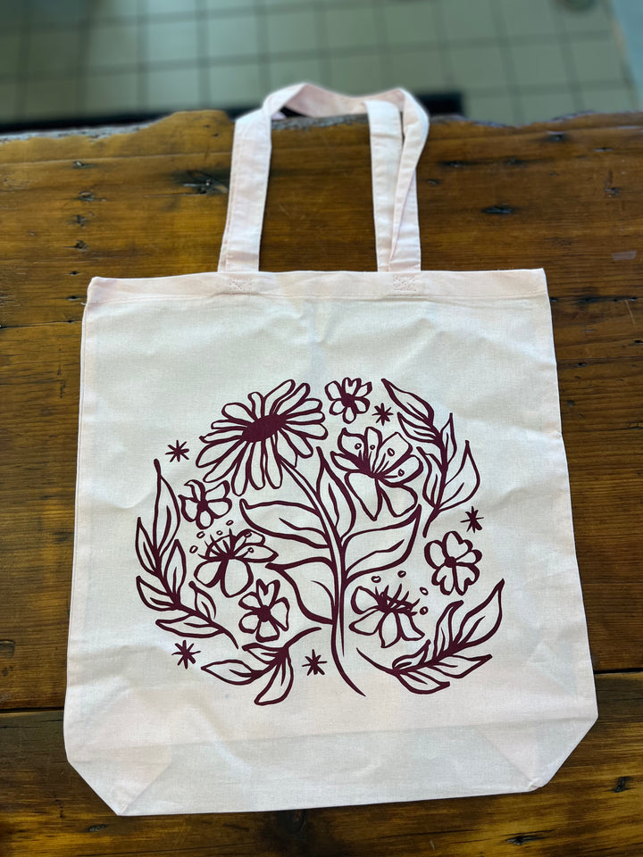 Floral Tote