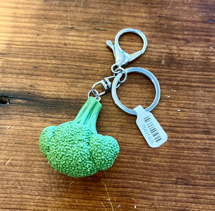 Broccoli Keychain