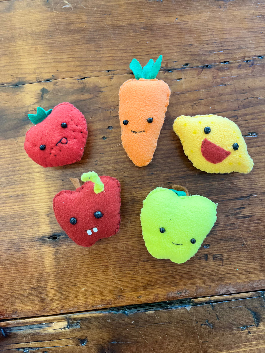 Fruits and Veggies Puppet Plush