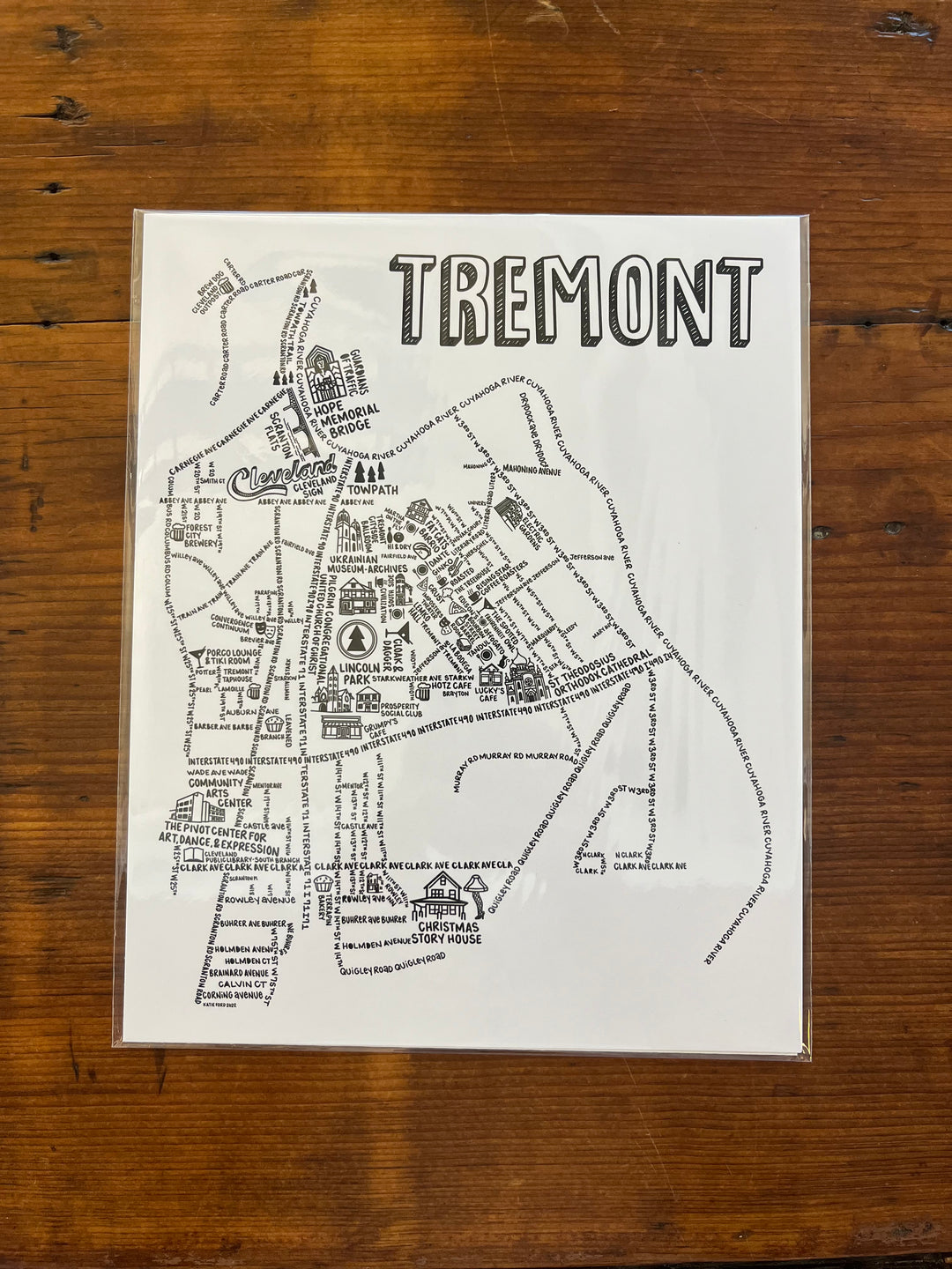 Tremont Map 8x10