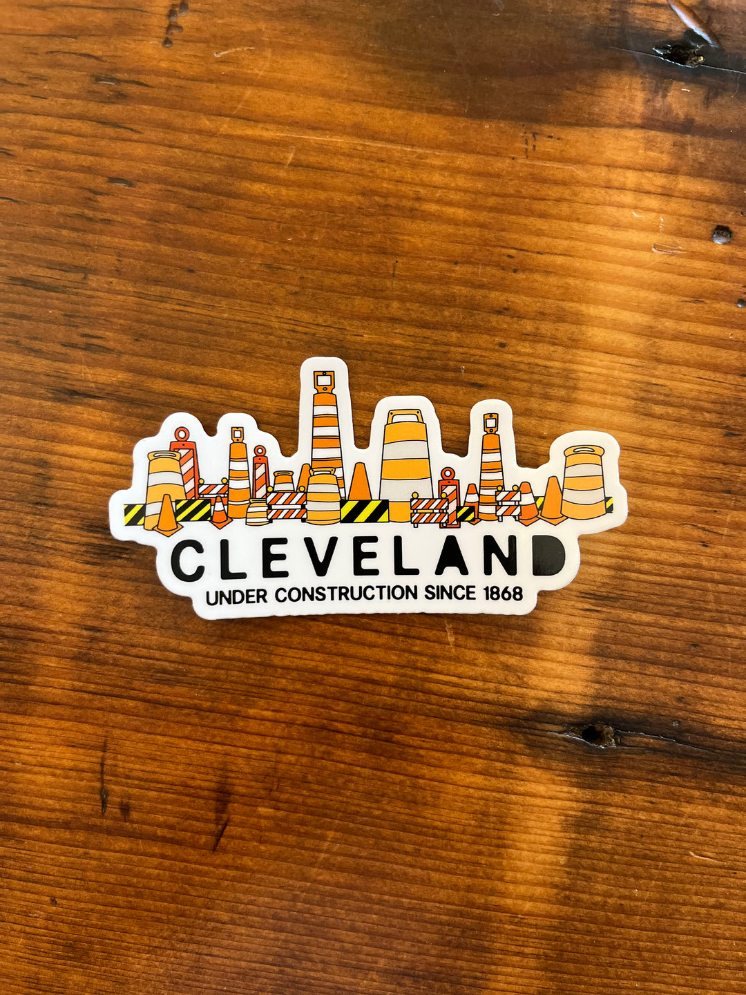 Cle Construction Sticker